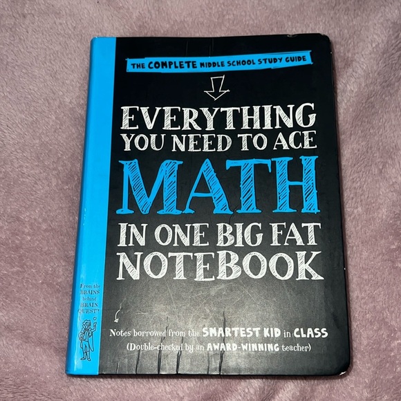 Everything You Need to Ace Math in One Big Fat Notebook Middle School Guide - Picture 7 of 15